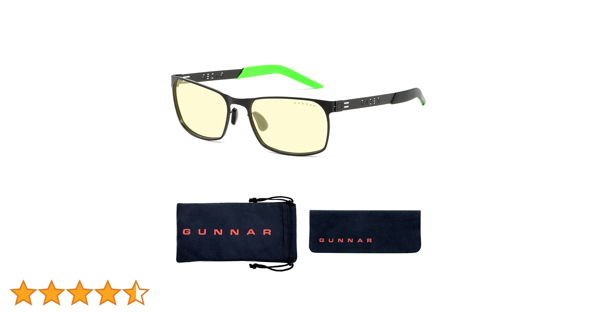 GUNNER FPS ゲーミングアイウェア RAZER コラボ プロゲーマーも愛用：MLG公認ゲーミングアイウェア「GUNNAR」と